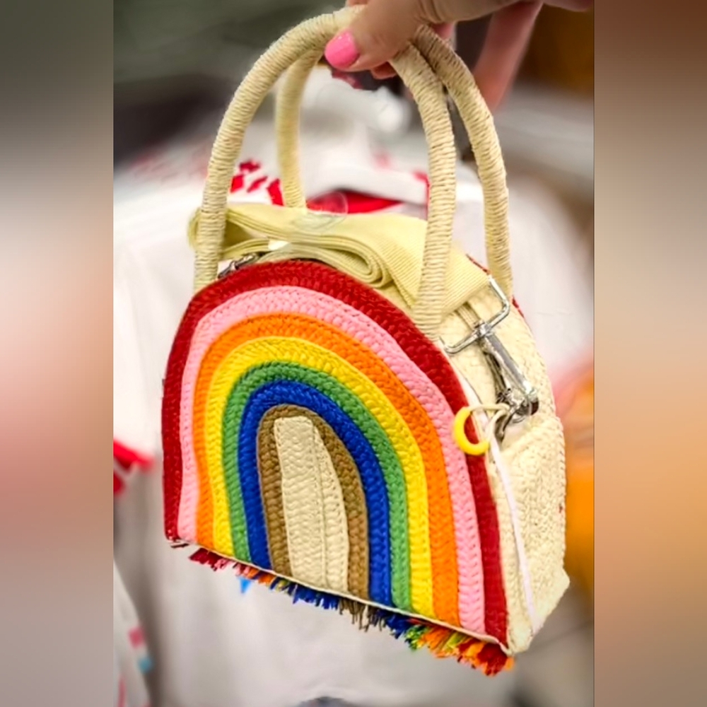 Pride Mini Fringe Crossbody Bag.